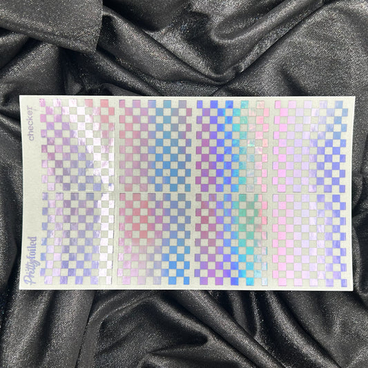Checker | Foiled Underlay