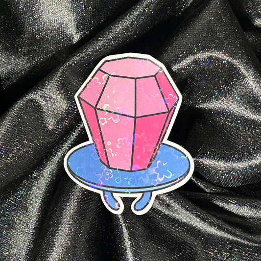 Candy Ring | Holographic Die Cut