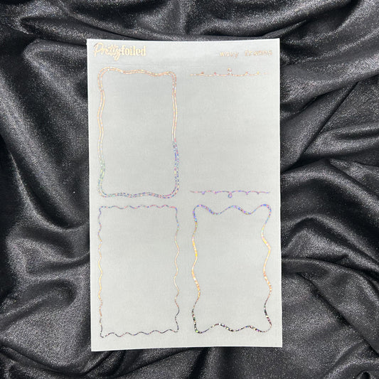Wavy Frames | Foiled Deco