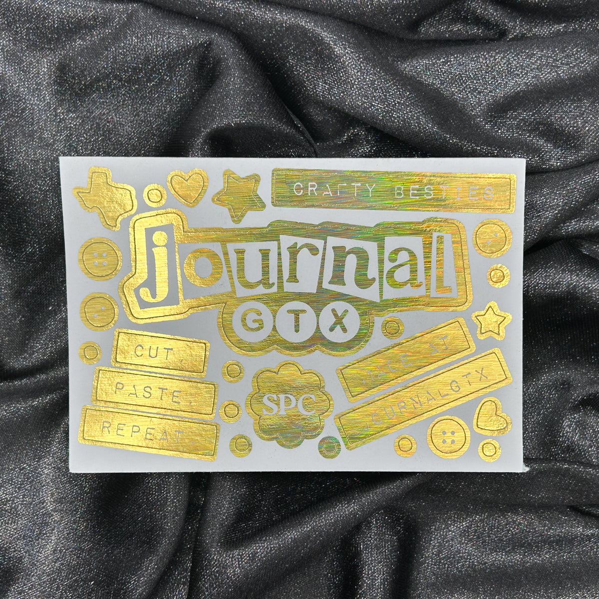 Journal GTX Sampler | ScribblePrintsCo x Pretty Foiled Deco