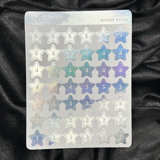 Star Rating | ScribblePrintsCo x Pretty Foiled Deco