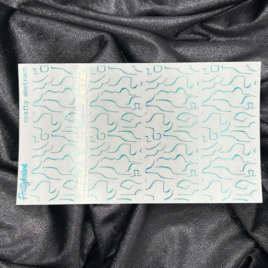 Crafty Abstract | Foiled Underlay