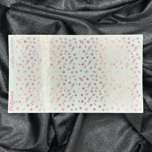 Crafty Confetti | Foiled Underlay