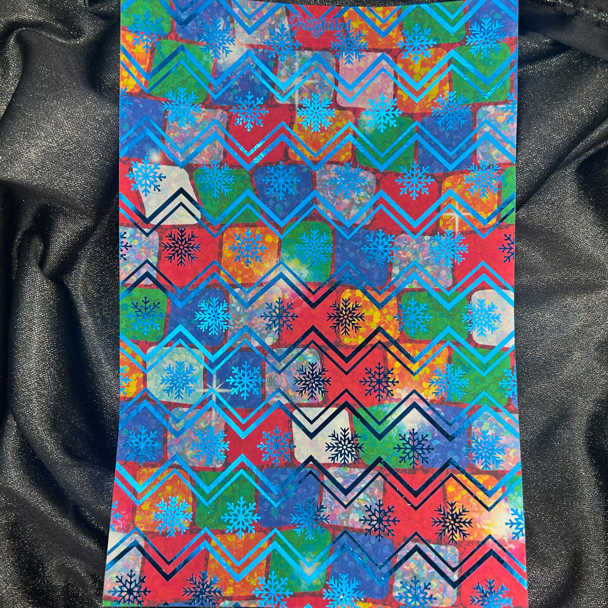 Holiday Tiles | Bright Holiday A5 Background Paper