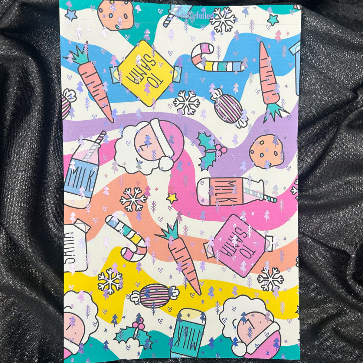 Christmas Eve | Cutesy Christmas A5 Background Paper