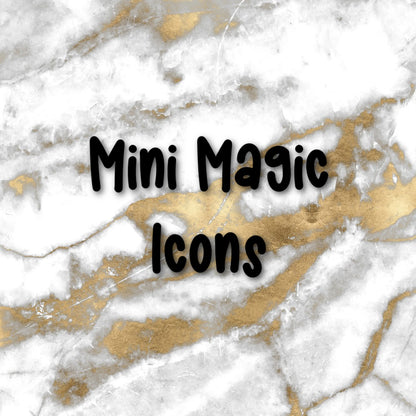 Mini Magic Icons | Foiled Icon Sampler