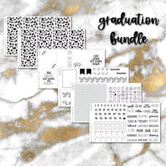 Graduation Bundle | Foiled Sticker Bundle