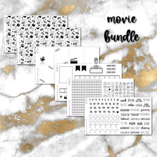 Movie | Foiled Sticker Bundle