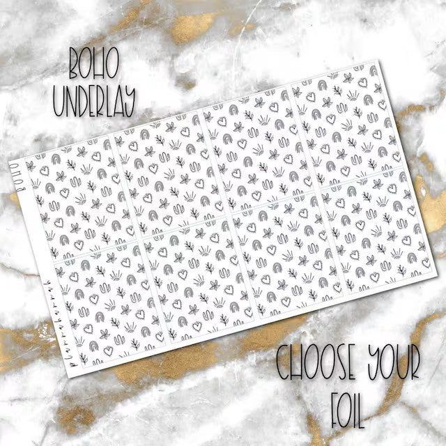 Boho | Foiled Underlay