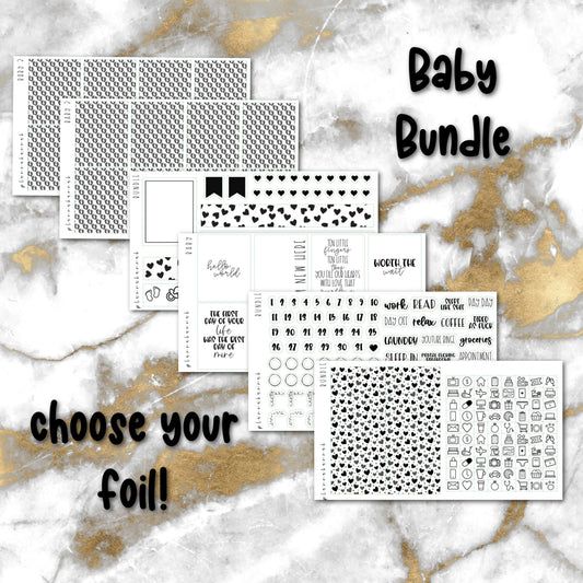 Baby | Foiled Sticker Bundle