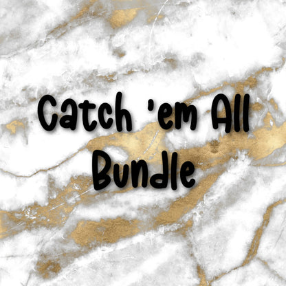 Catch 'em All | Foiled Sticker Bundle