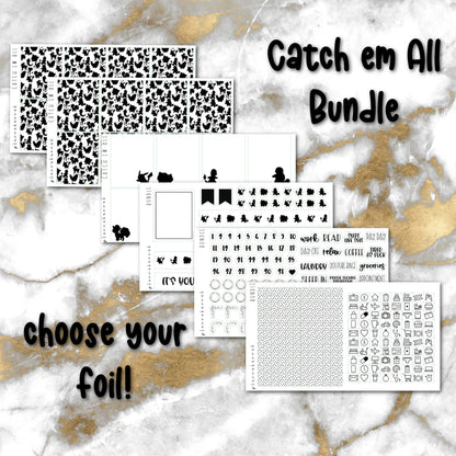 Catch 'em All | Foiled Sticker Bundle