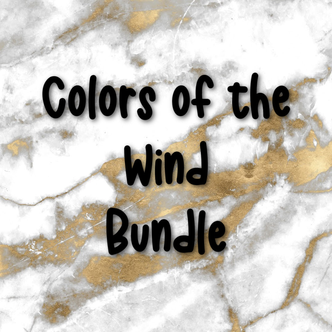 Colors of The Wind | Foiled Fandom Sticker Bundle