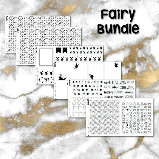 Fairy | Foiled Sticker Bundle