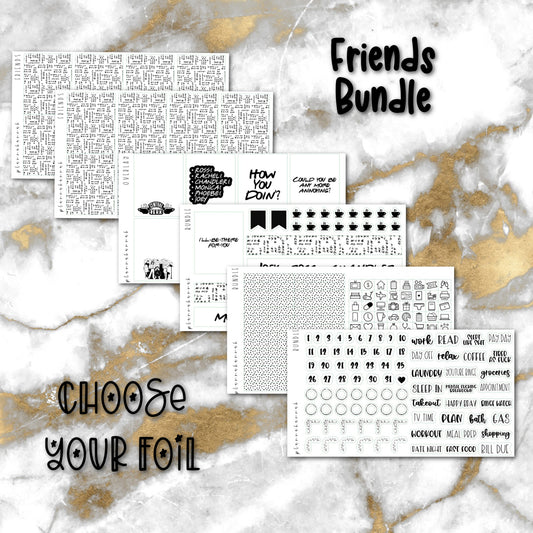 Friends | Foiled Fandom Sticker Bundle