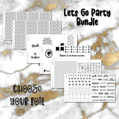 Let's Go Party | Foiled Fandom Sticker Bundle