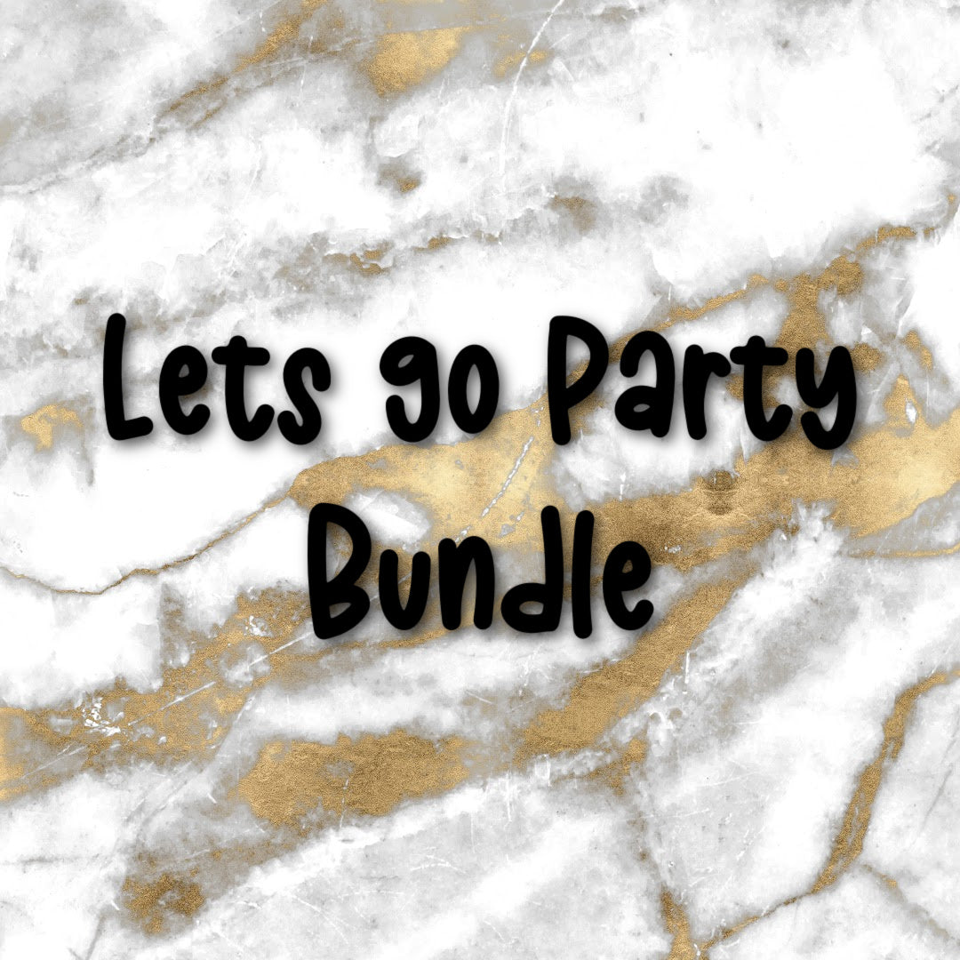 Let's Go Party | Foiled Fandom Sticker Bundle