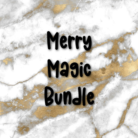 Merry Magic | Foiled Holiday Sticker Bundle