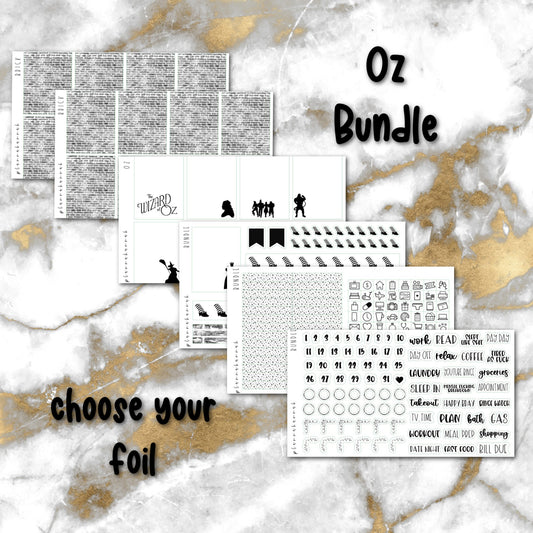 Oz | Foiled Fandom Sticker Bundle