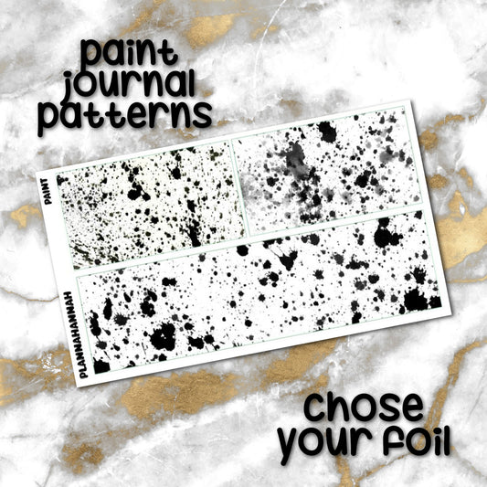 Paint | Foiled Journaling Patterns