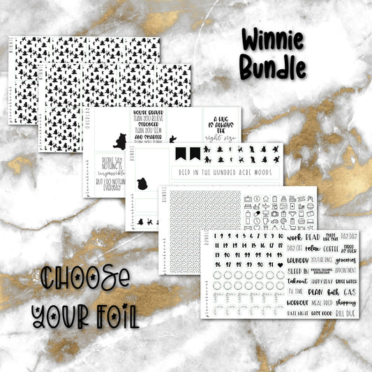 Winnie | Foiled Fandom Sticker Bundle