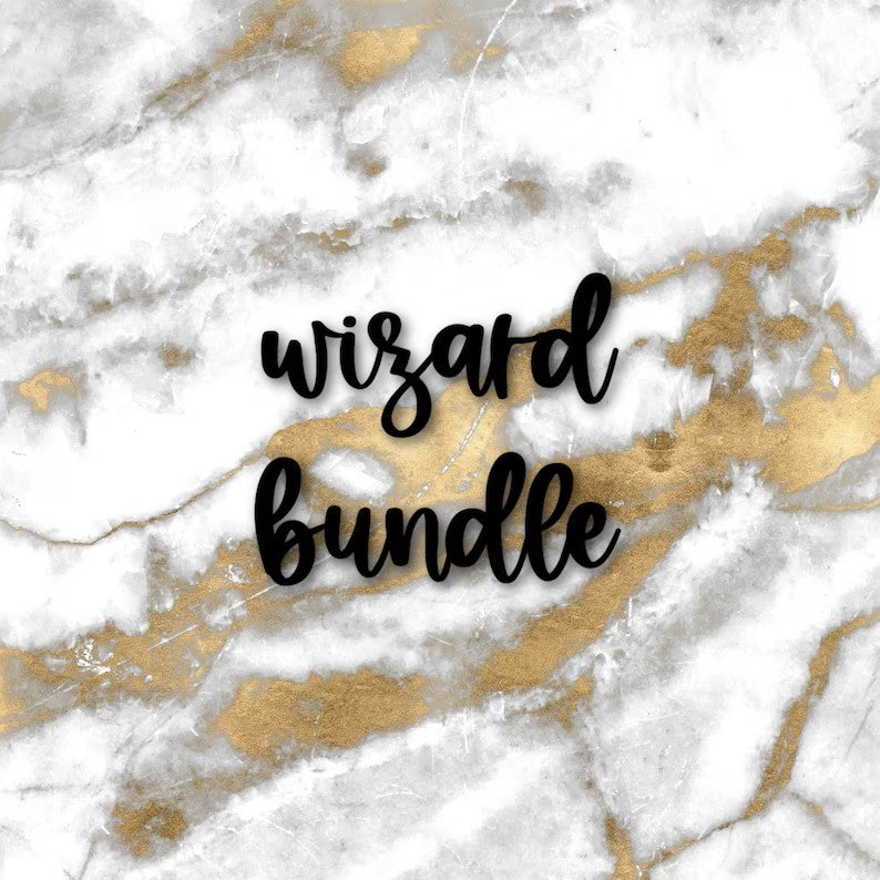 Wizard Bundle | Foiled Sticker Bundle