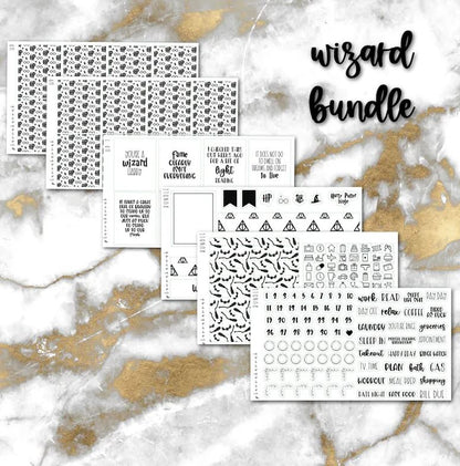 Wizard Bundle | Foiled Sticker Bundle