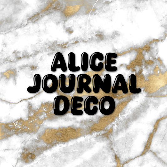 Alice | Foiled Journal Deco