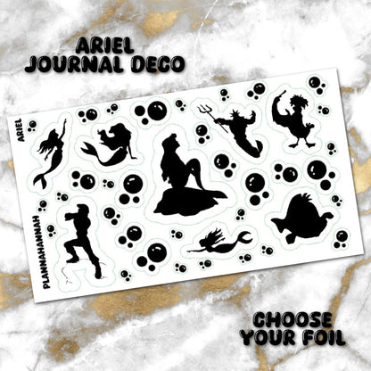 Ariel | Foiled Journal Deco