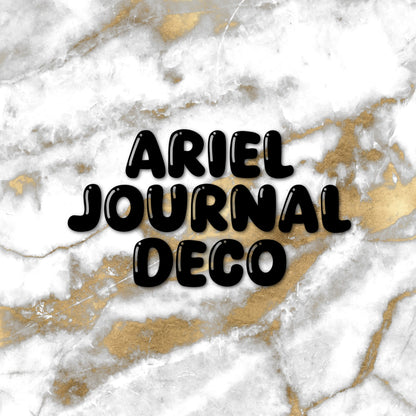 Ariel | Foiled Journal Deco