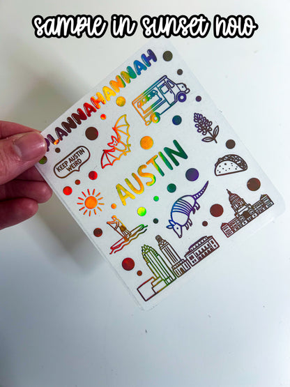 Austin 2 | Foiled Journal Deco