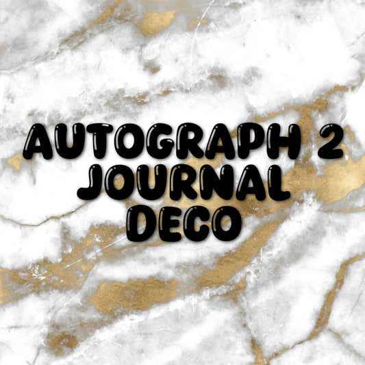 Autograph 2 | Foiled Journal Deco