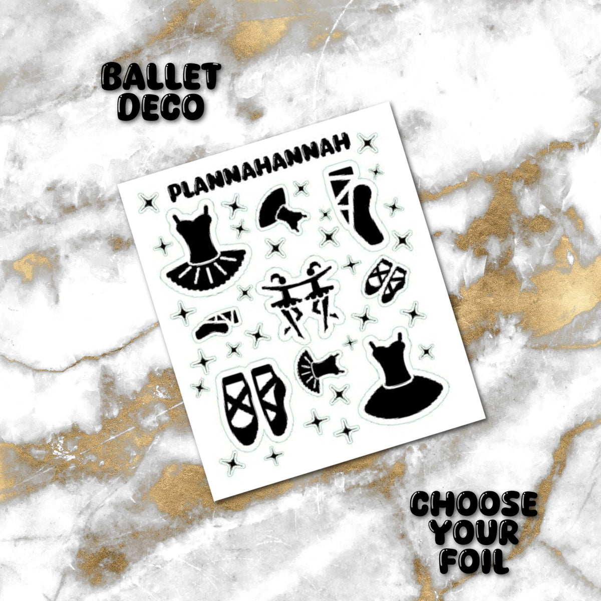 Ballet | Foiled Journal Deco