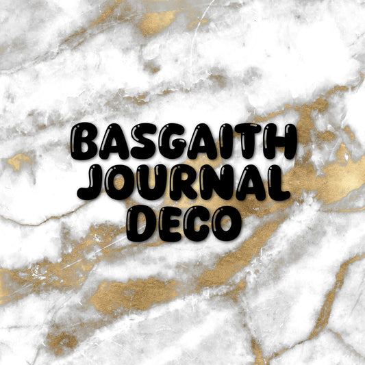 Basgaith | Foiled Journal Deco
