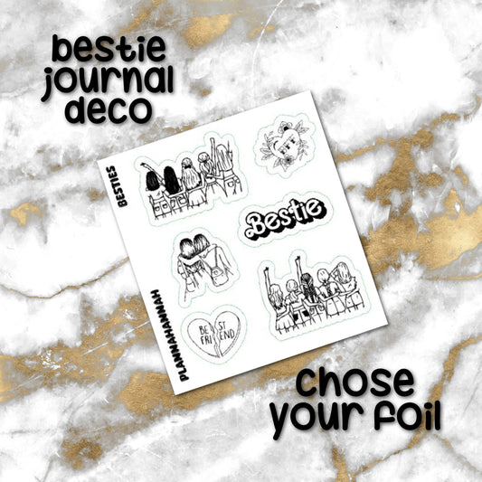 Bestie | Foiled Journal Deco