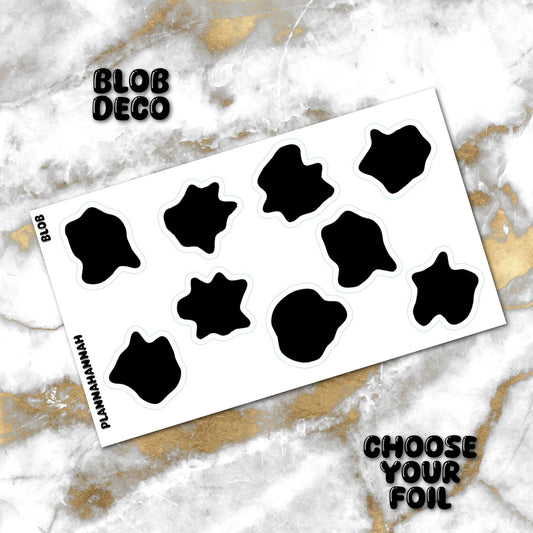 Blob | Foiled Journal Deco
