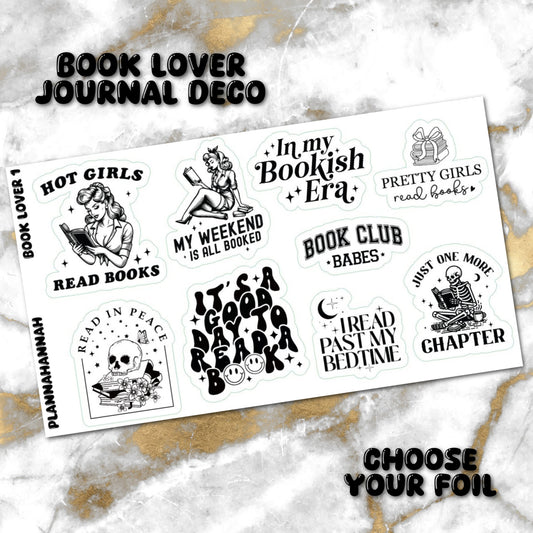 Book Lover | Foiled Journal Deco