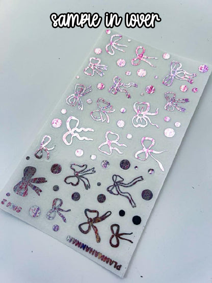 Bow 2 | Foiled Journal Deco
