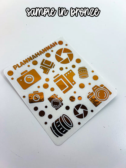 Camera | Foiled Journal Deco