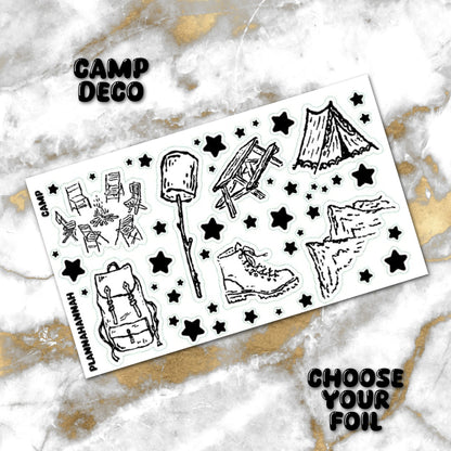 Camp | Foiled Journal Deco