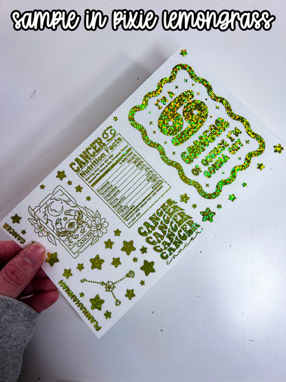 Cancer | Foiled Journal Deco