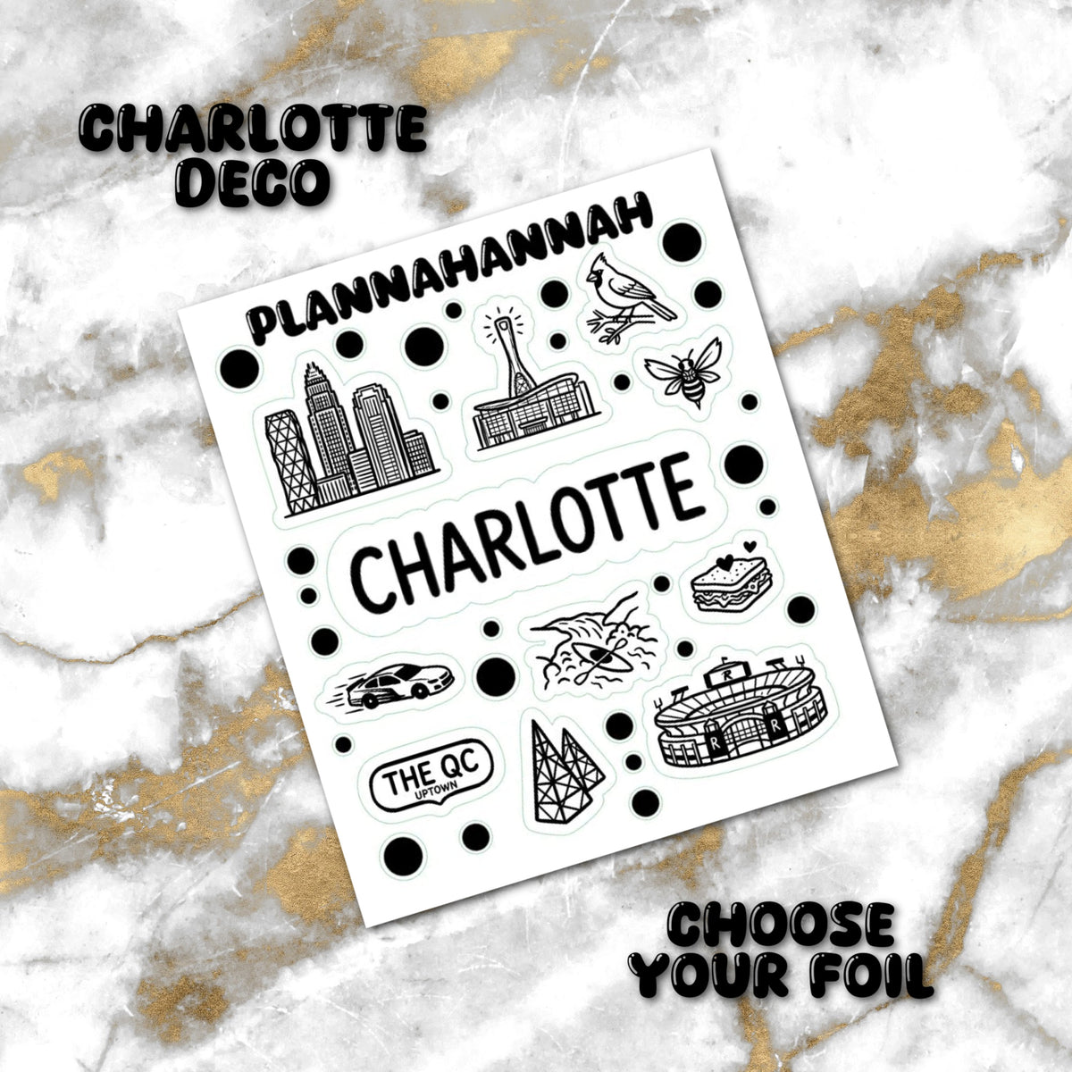 Charlotte | Foiled Journal Deco