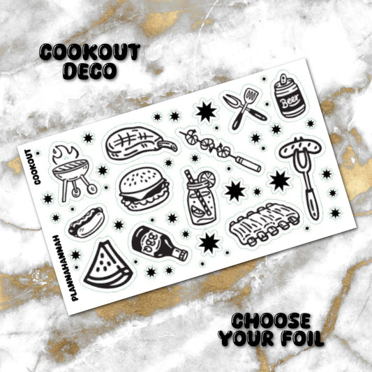 Cookout | Foiled Journal Deco
