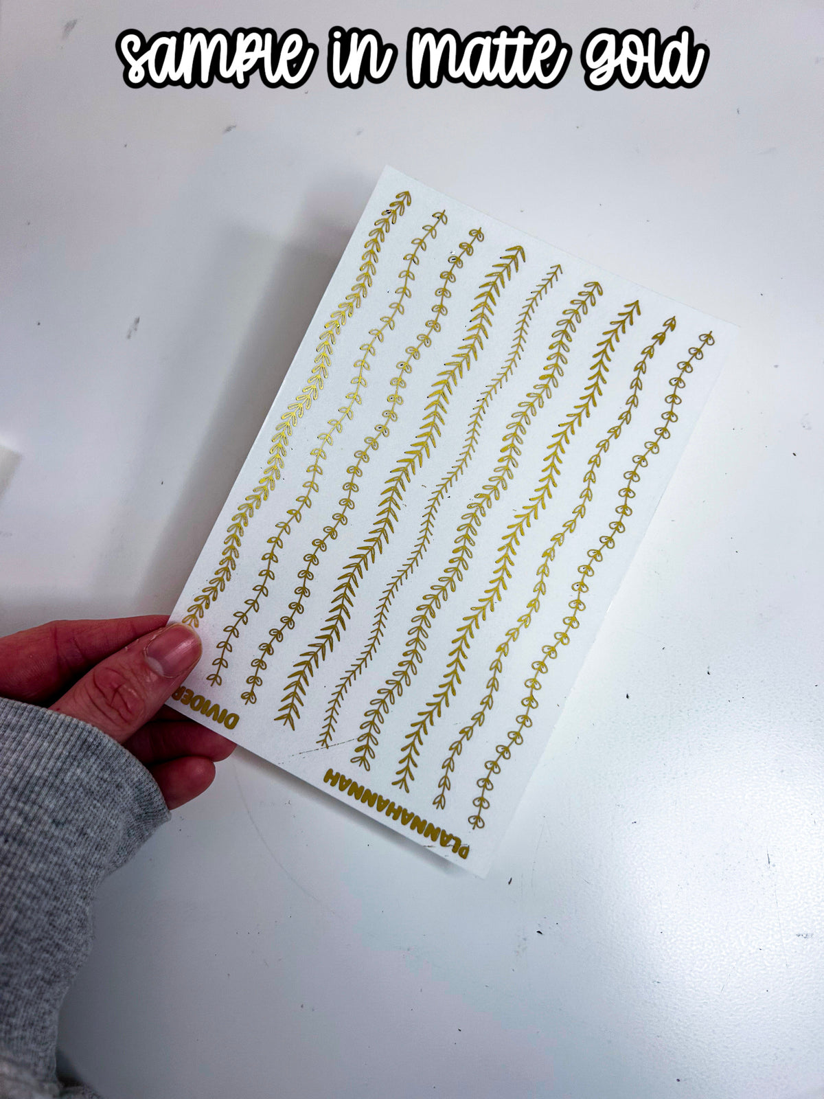 Divider 19 | Foiled Journal Deco