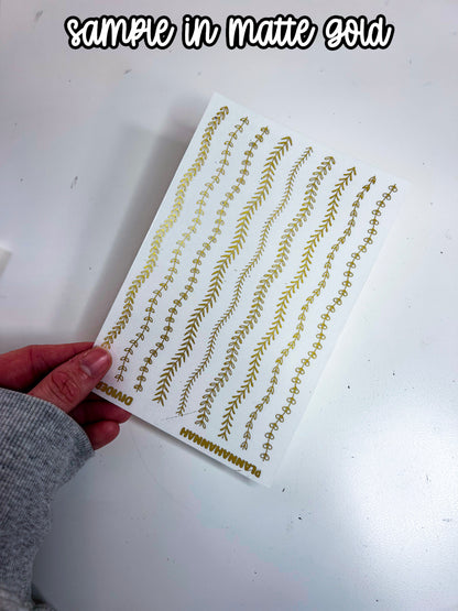 Divider 19 | Foiled Journal Deco