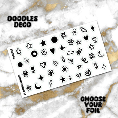 Doodles | Foiled Journal Deco