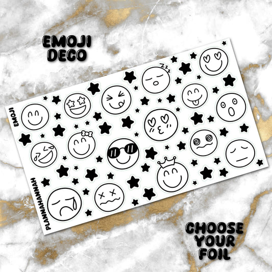 Emoji | Foiled Journal Deco