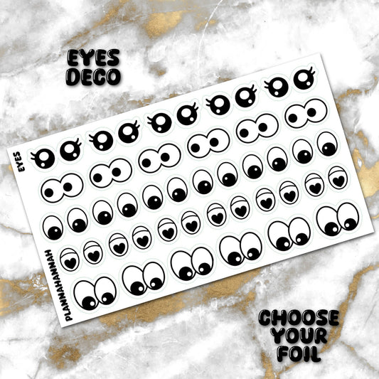 Eyes | Foiled Journal Deco