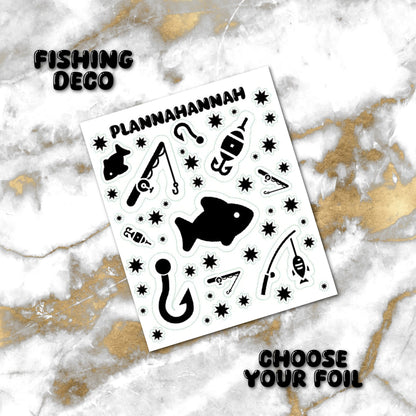 Fishing | Foiled Journal Deco
