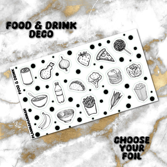 Food & Drink | Foiled Journal Deco